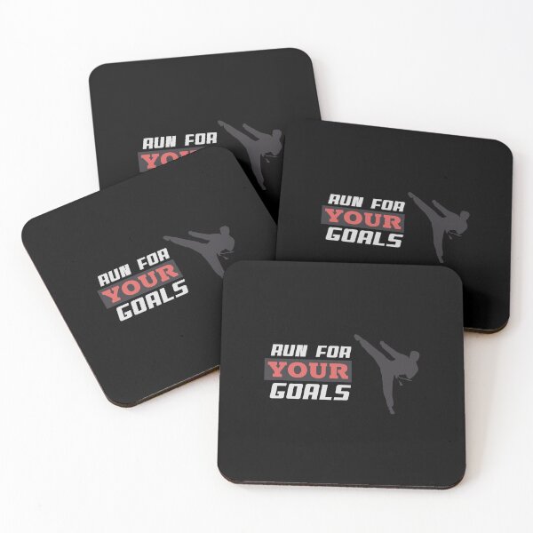 Item preview, Run For Your Goals MMA designed and sold by Desandu.