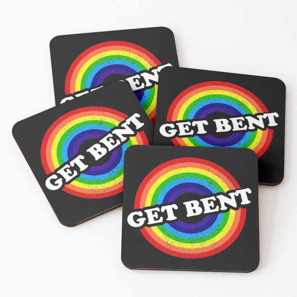Item preview, Vintage Pastel Rainbow Get Bent designed and sold by Shop signer.