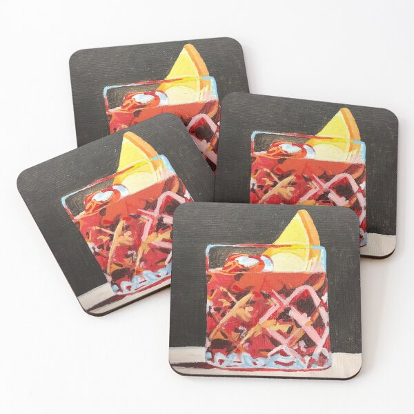 Item preview, Study of a Negroni designed and sold by JuliaKingDesign.
