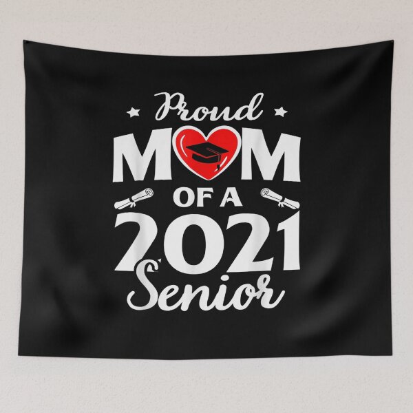 Item preview, Proud Mom Of A 2021 Senior School Graduation For Mama  designed and sold by beatabea.