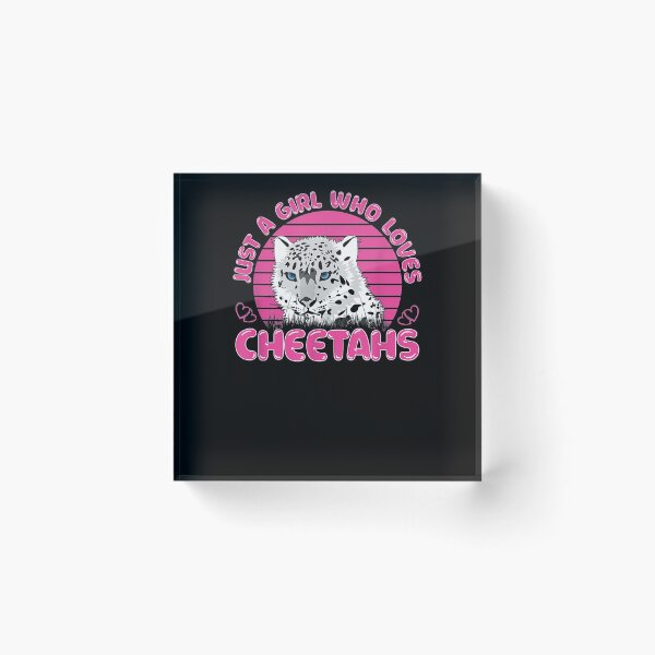 Item preview, Just A Girl Who Loves Cheetahs Wild Cat Big Cat Lovers  designed and sold by beatabea.