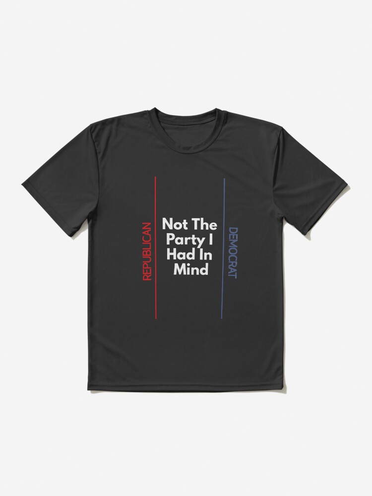 Thumbnail 2 of 7, Active T-Shirt, What Party designed and sold by GroomyDude.