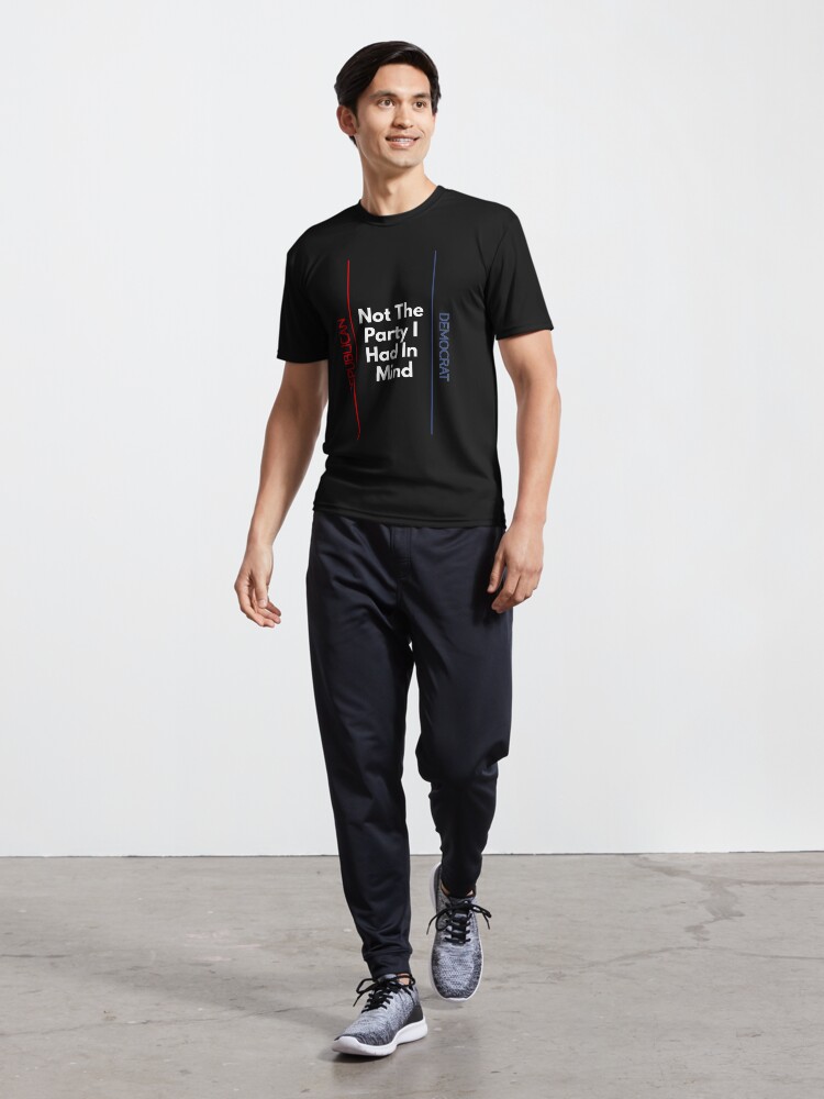 Thumbnail 5 of 7, Active T-Shirt, What Party designed and sold by GroomyDude.