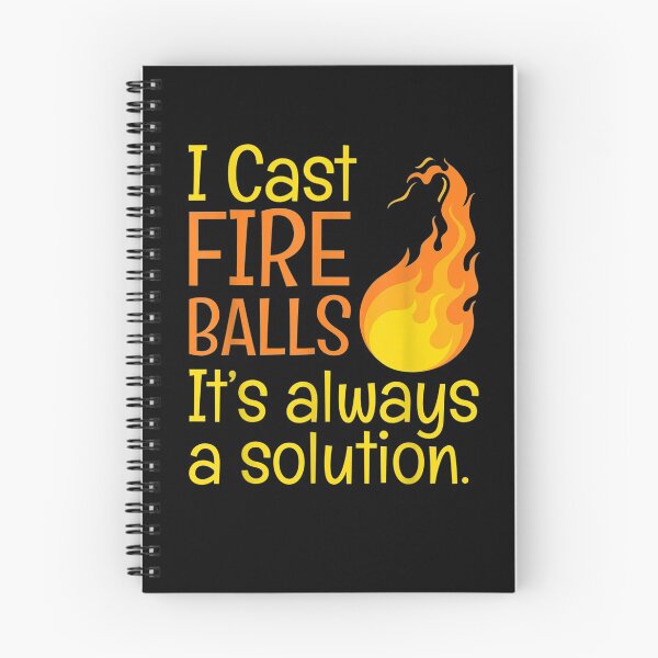 Item preview, Funny Fireballs Always A Solution Fireball Lovers  designed and sold by beatabea.