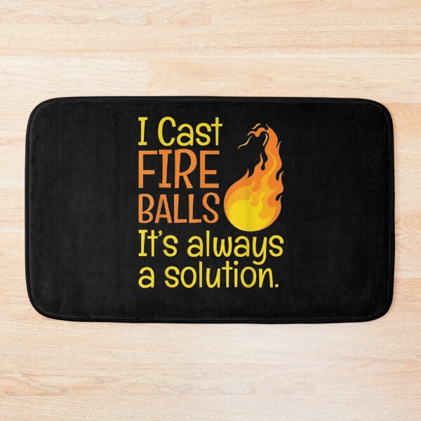 Item preview, Funny Fireballs Always A Solution Fireball Lovers  designed and sold by beatabea.