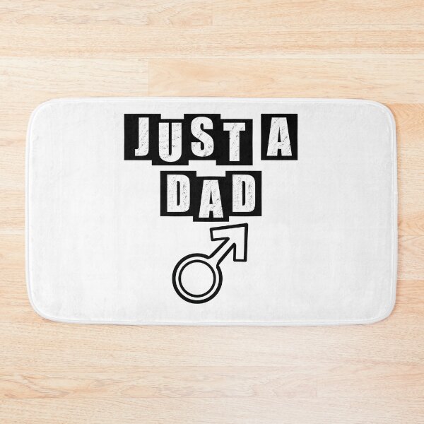Item preview, Just a Dad - White designed and sold by BusyMonkeys.