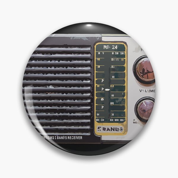 Item preview, old radio designed and sold by ricobarinas.