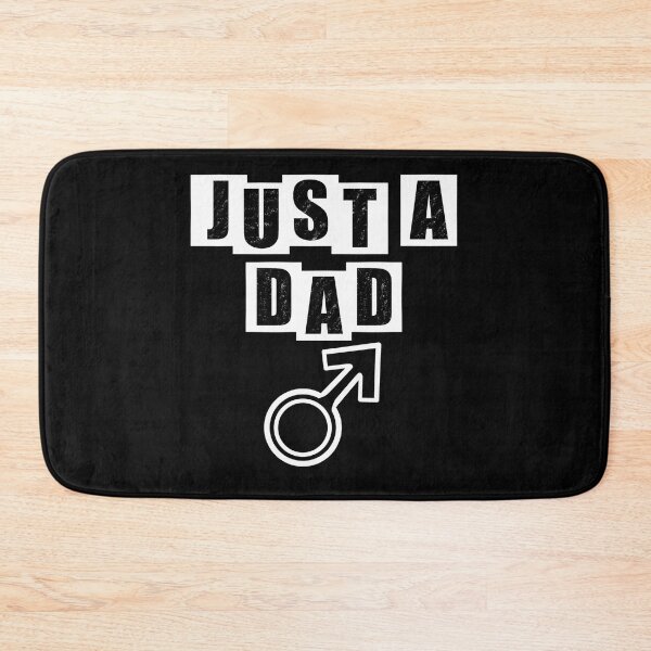 Item preview, Just a Dad - Black designed and sold by BusyMonkeys.