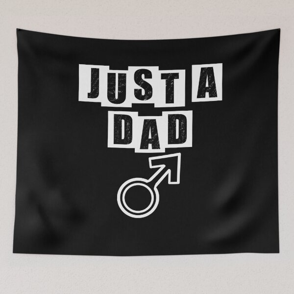 Item preview, Just a Dad - Black designed and sold by BusyMonkeys.