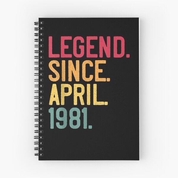 Item preview, Legend Since April 1981 40th Birthday Gift 40 Years Old  designed and sold by beatabea.