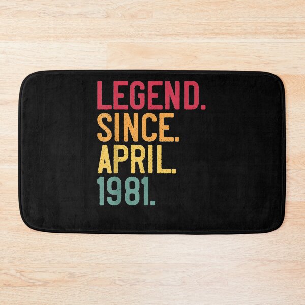 Item preview, Legend Since April 1981 40th Birthday Gift 40 Years Old  designed and sold by beatabea.