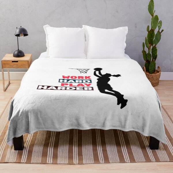Item preview,   Work Hard Play Harder Female Basketball Player designed and sold by davestees506.