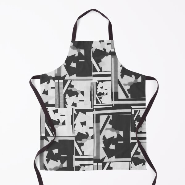 Artikelvorschau, Geometrische Formen Collage Art-Black & White entworfen und verkauft von Designs By YL.
