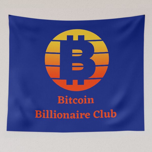 Item preview, Bitcoin Billionaire Club designed and sold by Tripp Art Studio.