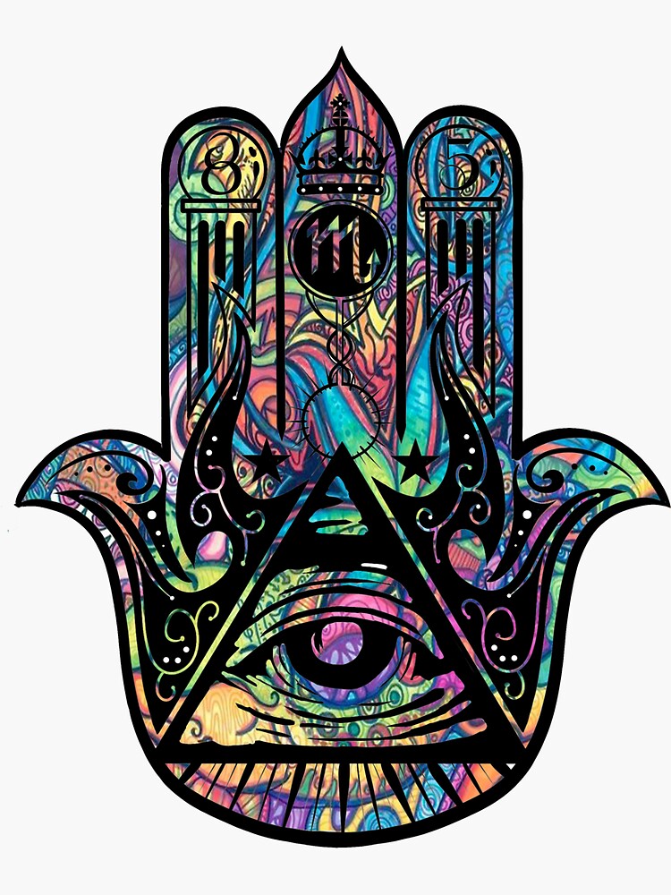 Illuminati Hamsa by TylerMassey