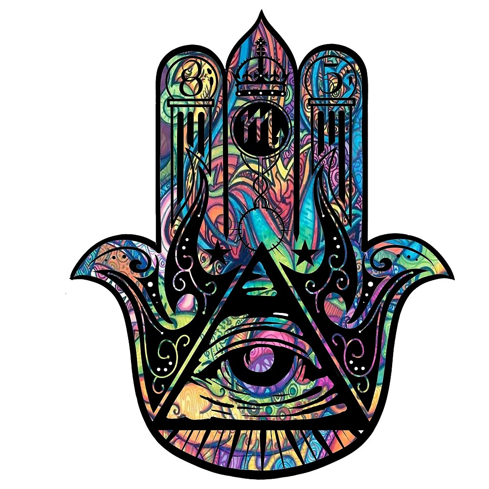 quot illuminati hamsa quot by tylermassey redbubble quot illuminati hamsa quot by tylermassey redbubble