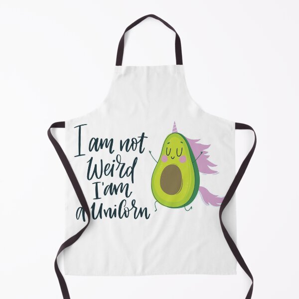 Item preview, I am not weird I am a Unicorn - Avocado designed and sold by Juliemorey.