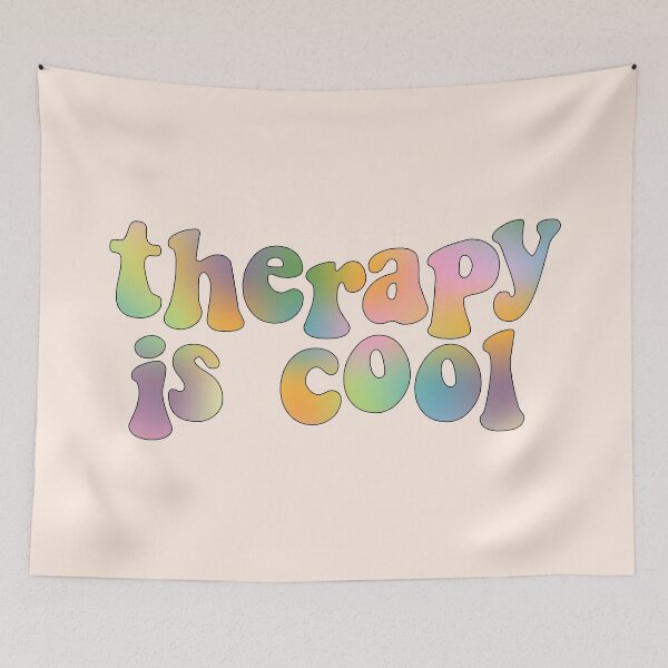 Item preview, Therapy is Cool Pastels designed and sold by Gold Star Creative.