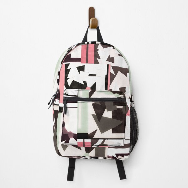 Item preview, Geometric Shapes Collage Art- Mint designed and sold by Designs By YL.