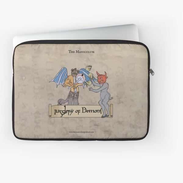 Jugglery of Demons Laptop Sleeve