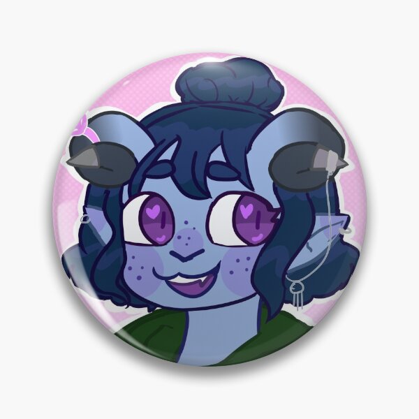 Item preview, jester button  designed and sold by sunflowermews.