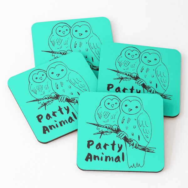Item preview, Owl Party Animals - Night Life designed and sold by kcaandwu.