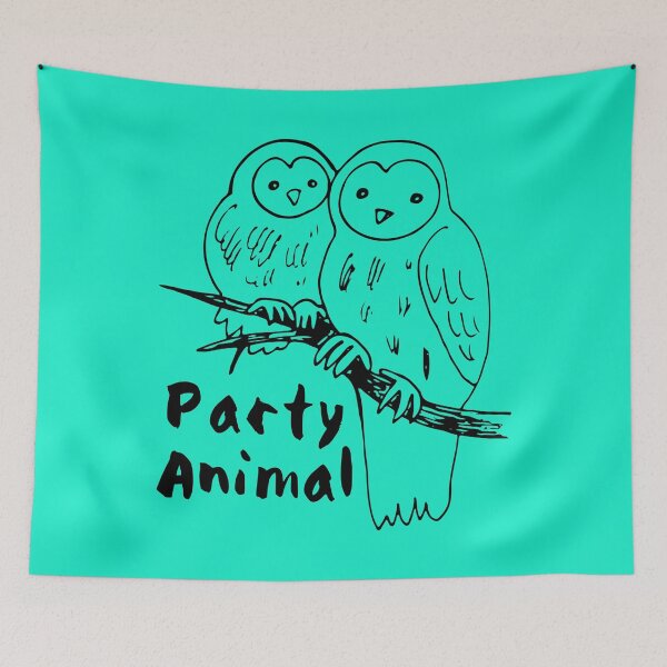 Item preview, Owl Party Animals - Night Life designed and sold by kcaandwu.