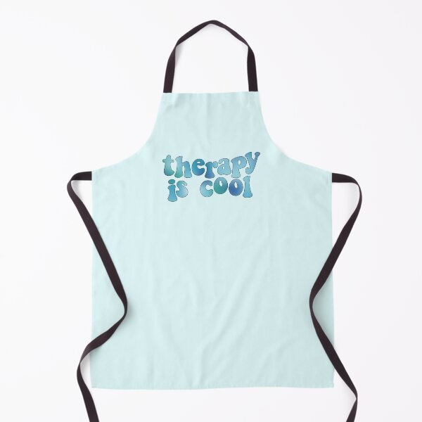 Item preview, Therapy is Cool Blue designed and sold by Gold Star Creative.