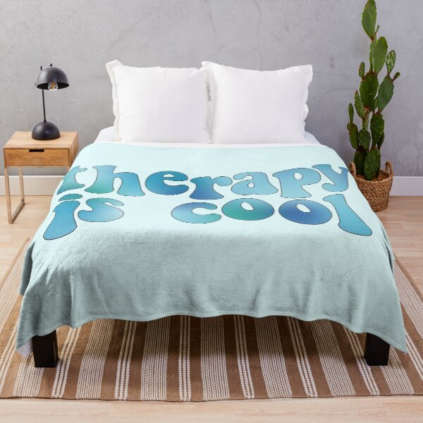 Item preview, Therapy is Cool Blue designed and sold by Gold Star Creative.