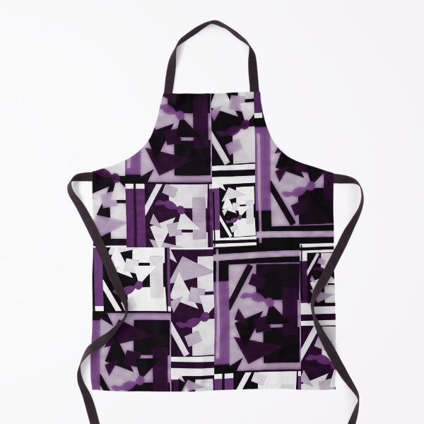 Artikelvorschau, Geometrische Formen Collage Art-Purple entworfen und verkauft von Designs By YL.