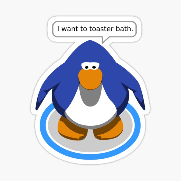 Club Penguin Vibing Meme  Sticker for Sale by samchhapman