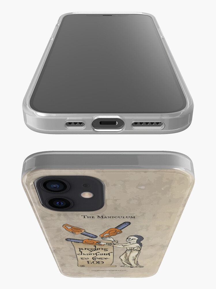 Alternate view of Juggling Chainsaws iPhone Case & Cover