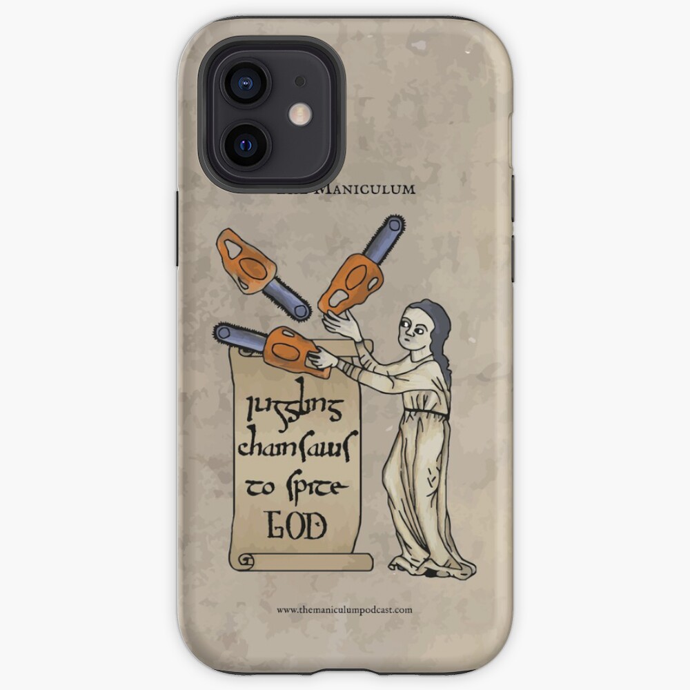 Juggling Chainsaws iPhone Case & Cover