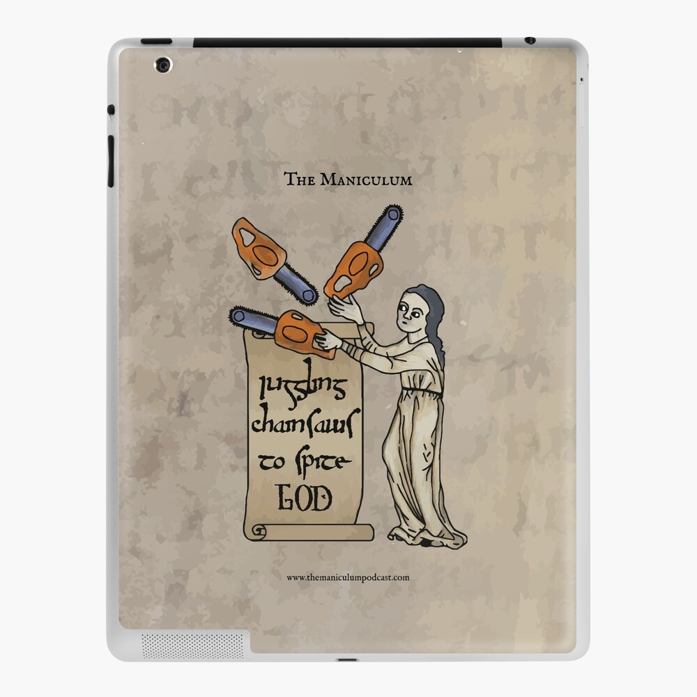 Juggling Chainsaws iPad Case & Skin