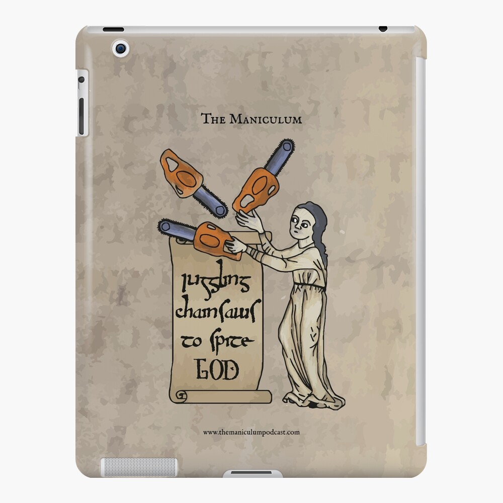 Juggling Chainsaws iPad Case & Skin