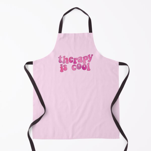 Item preview, Therapy is Cool Pink designed and sold by Gold Star Creative.