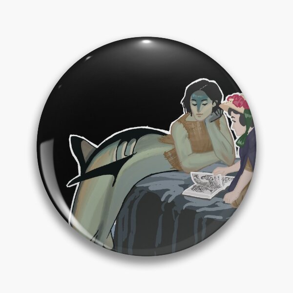Item preview, Thresher Mermaid and Little Friend designed and sold by thistleandspade.