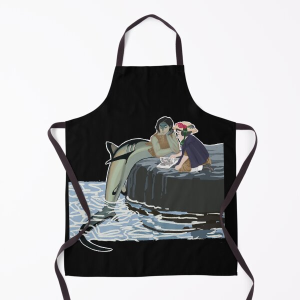Item preview, Thresher Mermaid and Little Friend designed and sold by thistleandspade.