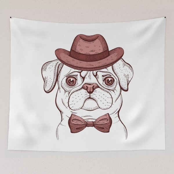 Item preview, Little Pug Boss designed and sold by Kids-Playground.