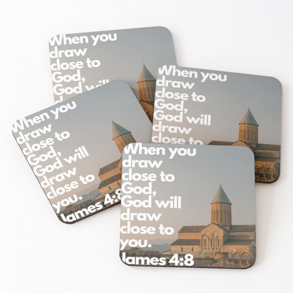 Item preview, When you draw close to God James 4:8 designed and sold by Krispsm.