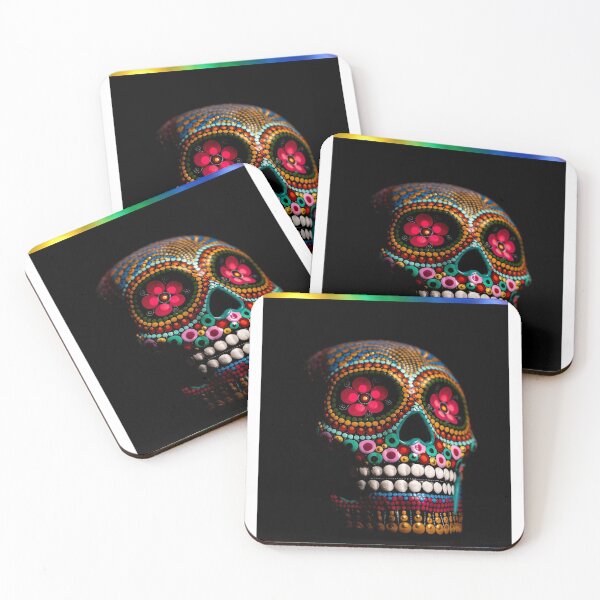Item preview, Sugar skull designed and sold by Helen Enchanted Designs .