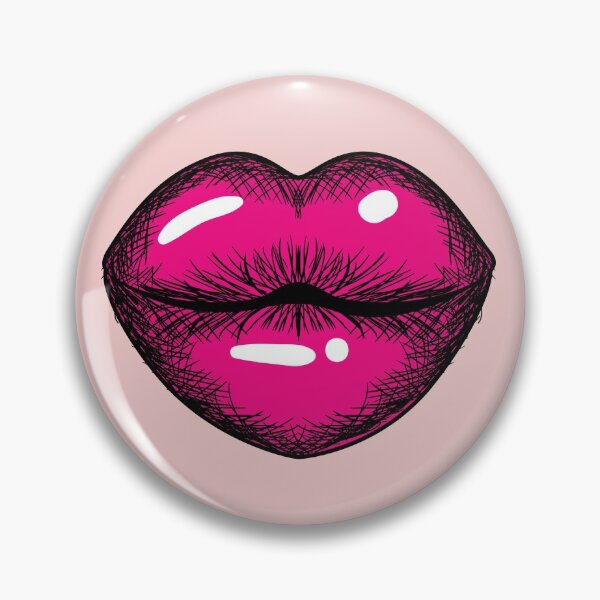 Artikelvorschau, The Kiss Lips Coral Lipstick Cute Kiss Me Status - Coral Lipstick entworfen und verkauft von lodarohit.