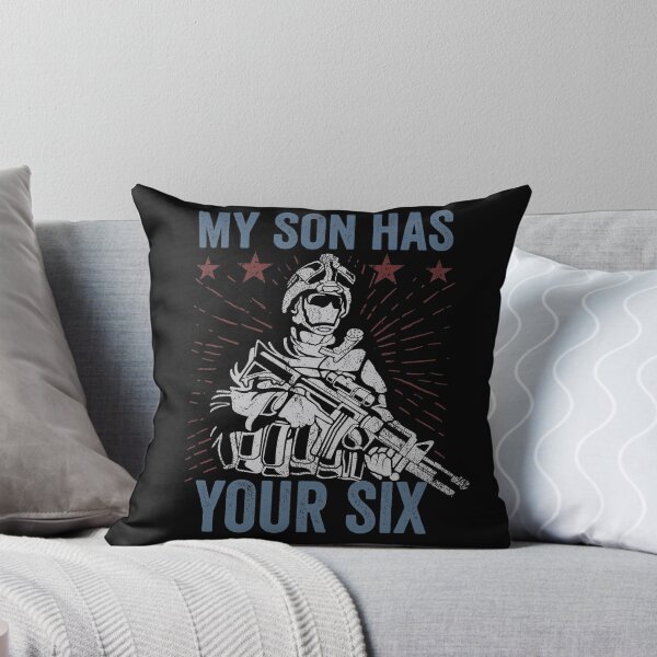 Item preview, My Son Has Your Six. Proud Army Momm designed and sold by Uppercase Tees.