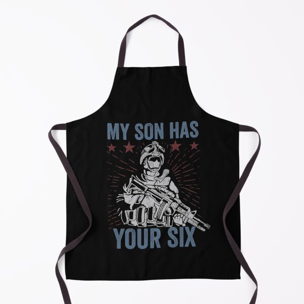 Item preview, My Son Has Your Six. Proud Army Momm designed and sold by Uppercase Tees.