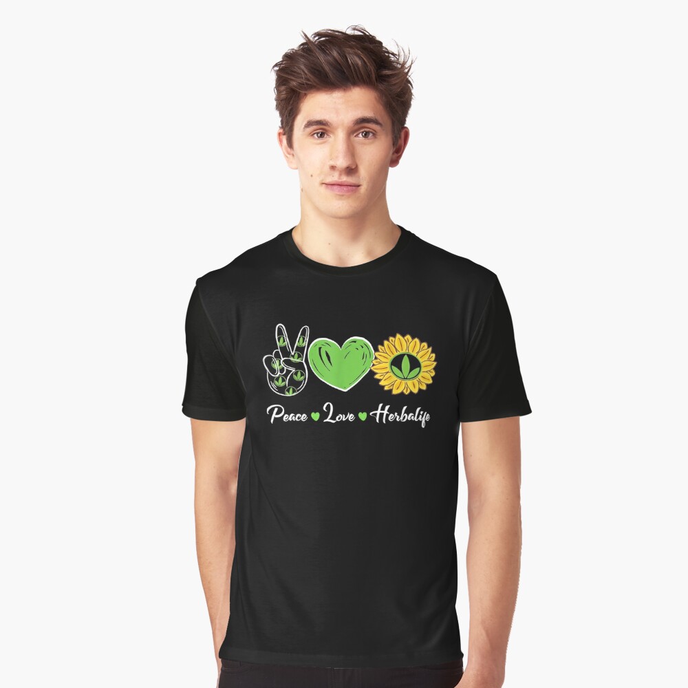 Paz Amor Sol Herbalife Camiseta sin Mangas 