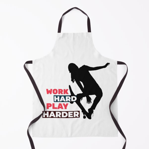 Item preview, Work Hard Play Harder Female Skateboarder designed and sold by davestees506.