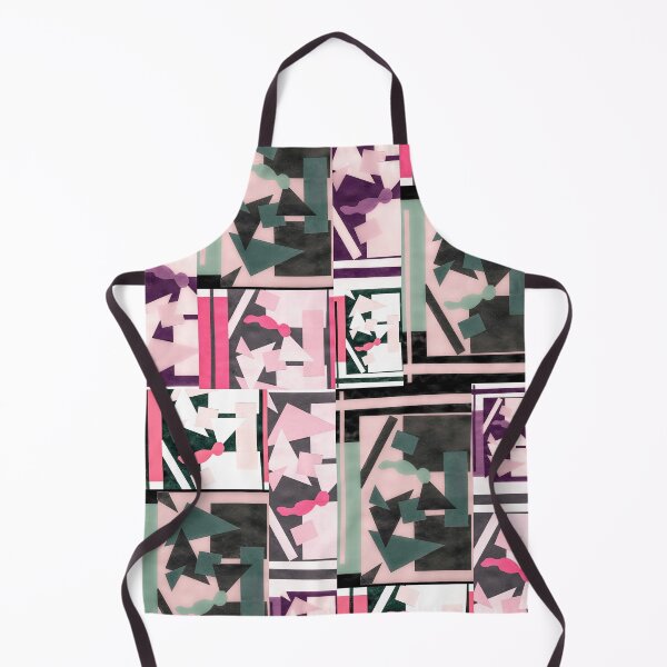 Item preview, Geometric Shapes Collage Art- Rose designed and sold by Designs By YL.
