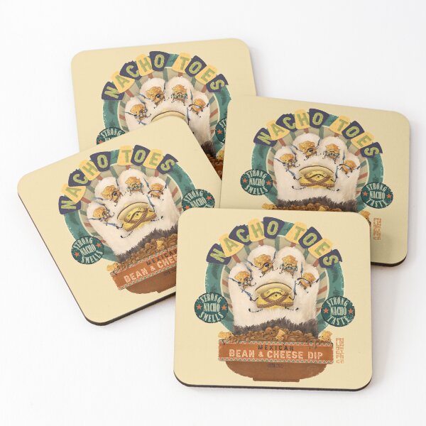Artikelvorschau, Nacho Toes Bohnen & Käse Dip entworfen und verkauft von FloofMonsterCo.