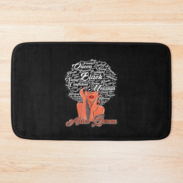 Item preview, African American Women Aries Q.ueen Bday March April T-Shirt designed and sold by Lukifo-Driven.