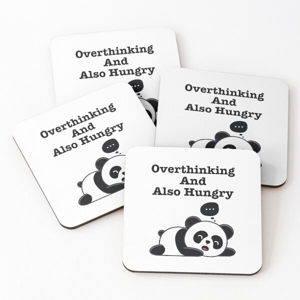 Item preview, Overthinking And Also Hungry designed and sold by Alisigner.